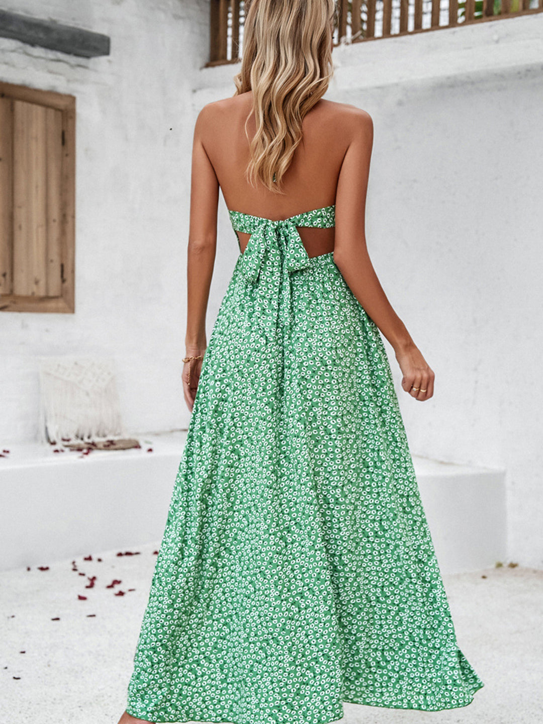 Leila | Casual Long Floral Dress