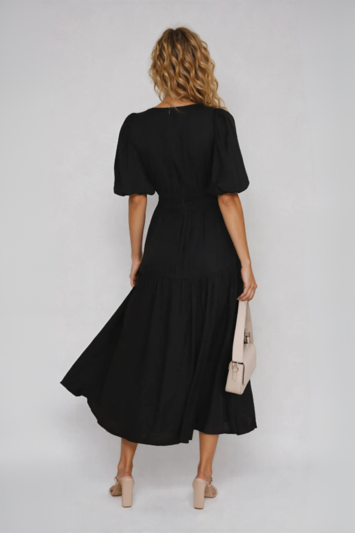 Amelia Sinclair | Flowing Midi Dress For Women