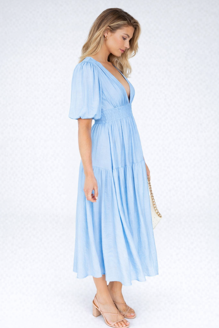 Amelia Sinclair | Flowing Midi Dress For Women
