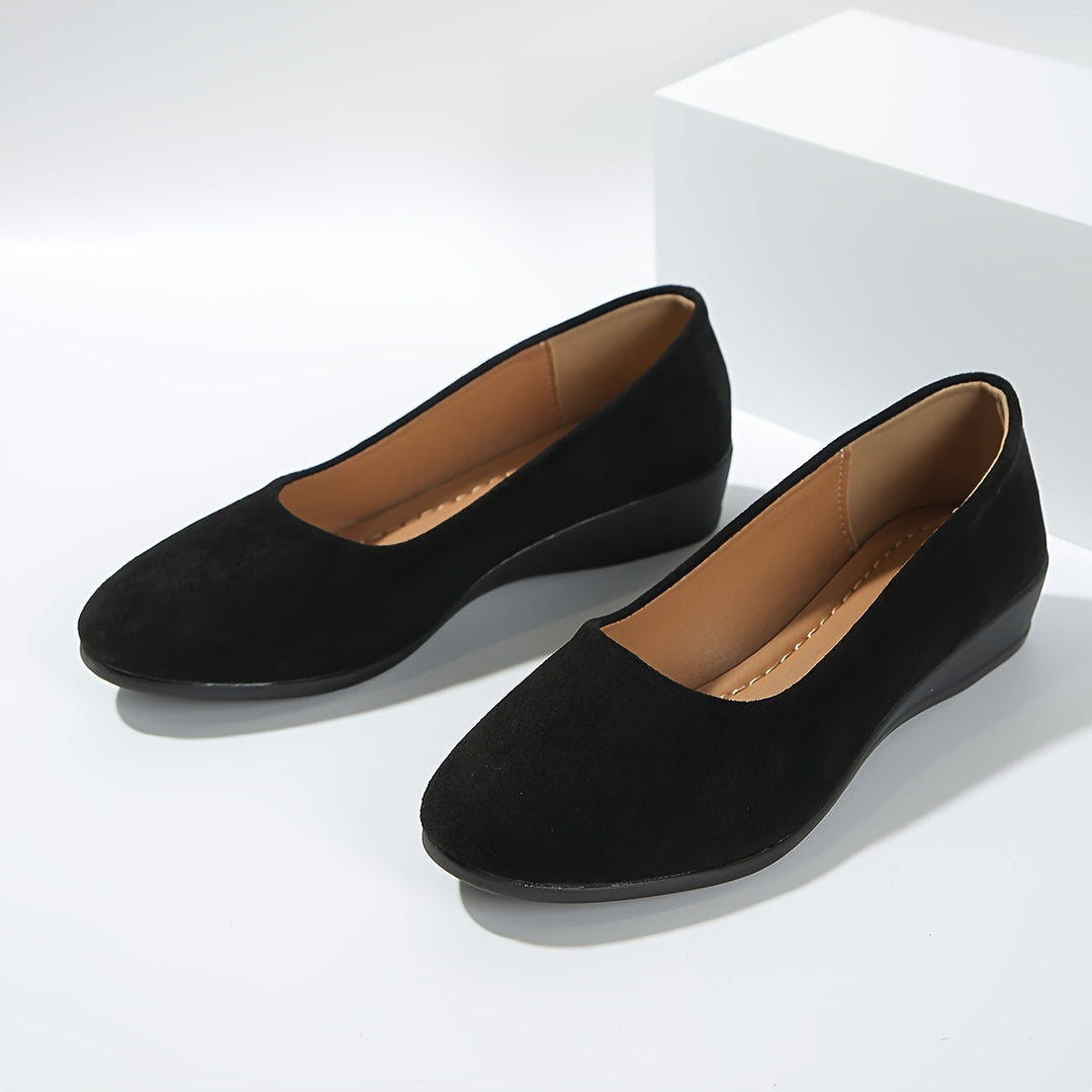Sarah™ Wedge Ballerina Flats
