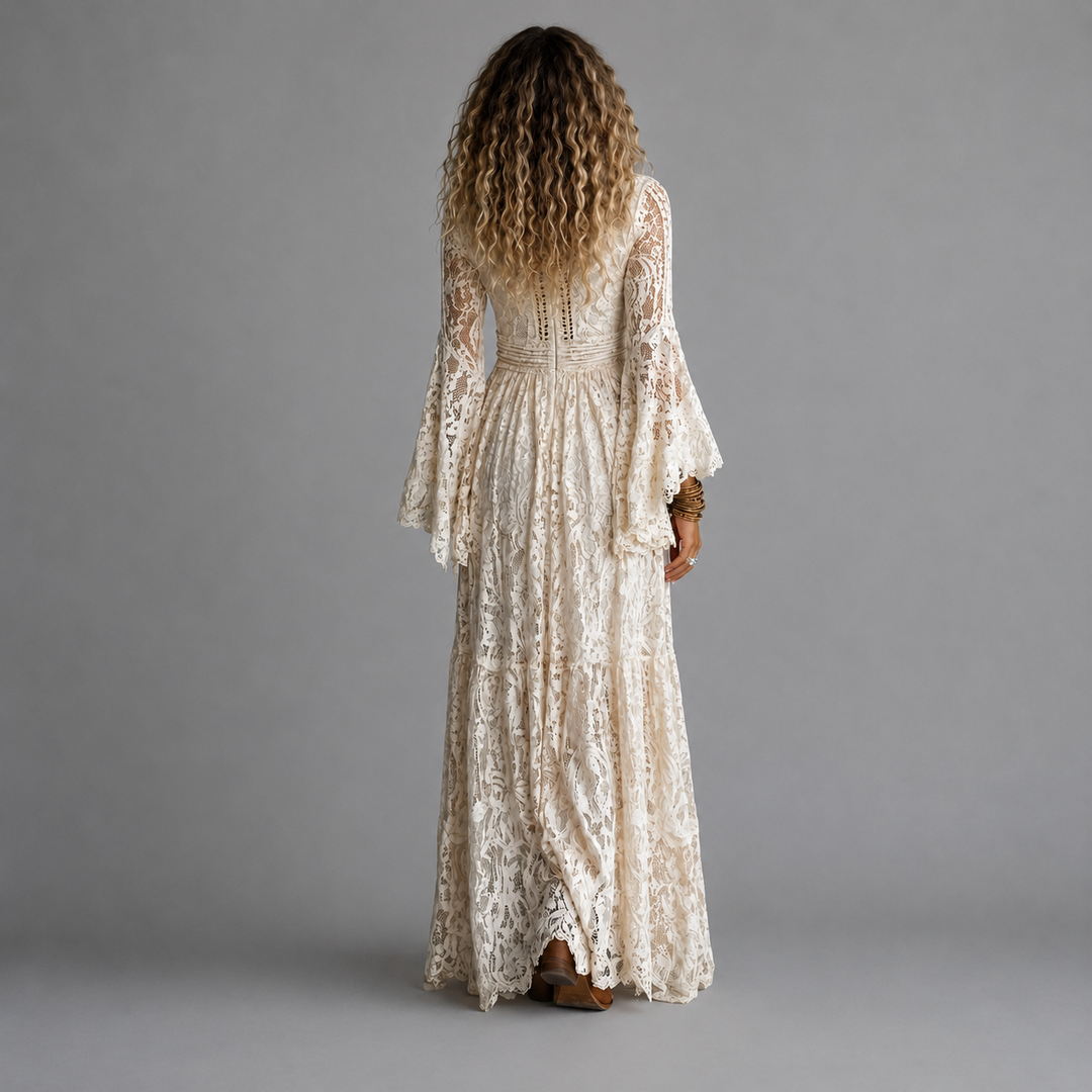 Lois™ | Comfortable Vintage Mermaid Maxi Dress