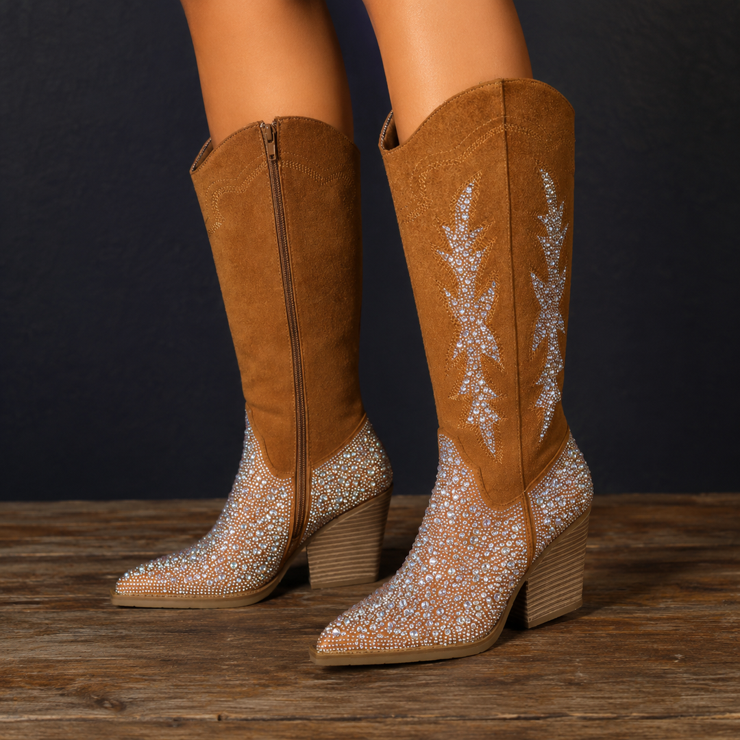 Kaelyn | Sparkling Western Luxe Boots