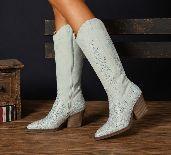 Kaelyn | Sparkling Western Luxe Boots