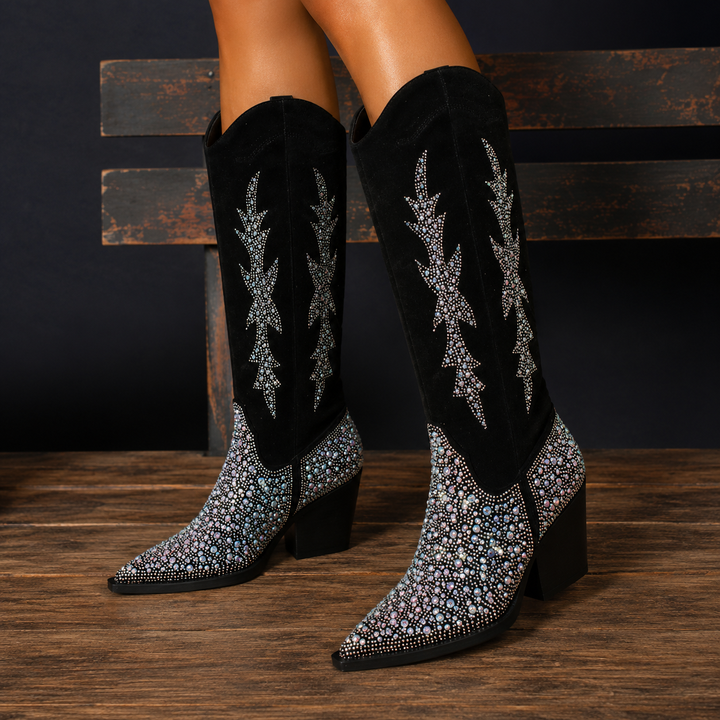 Kaelyn | Sparkling Western Luxe Boots