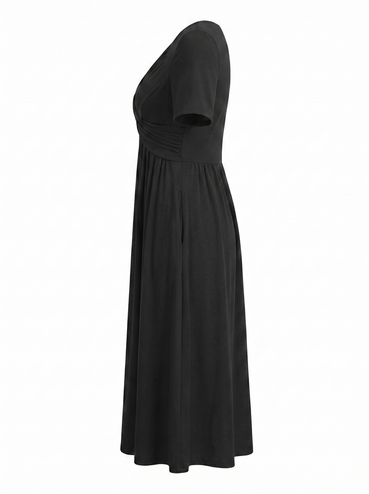 Isadora | Elegant A-Line Midi Dress