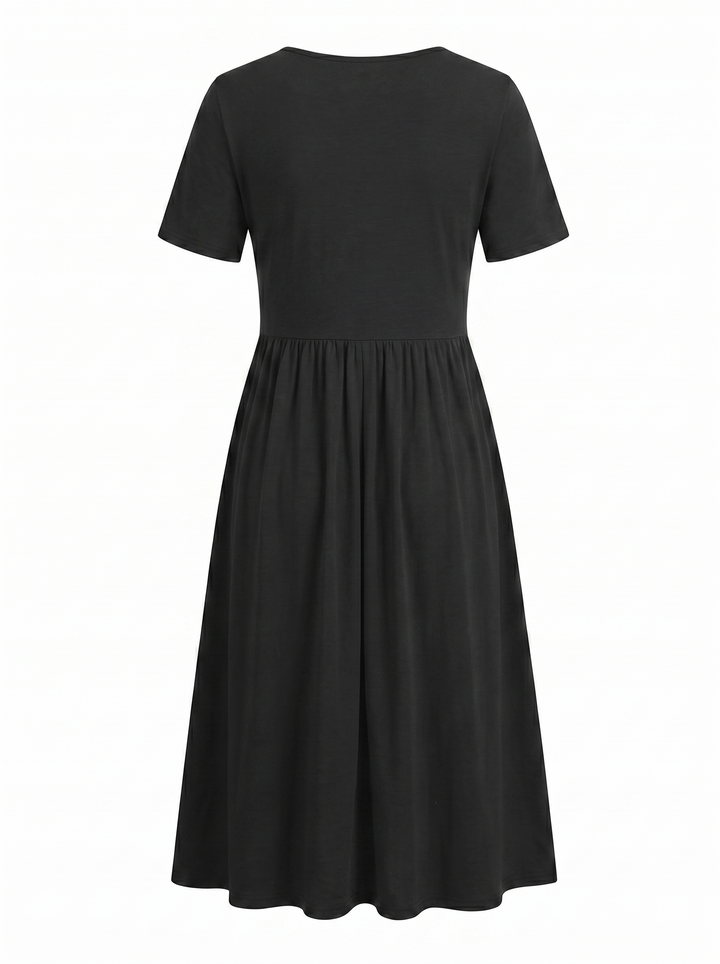 Isadora | Elegant A-Line Midi Dress