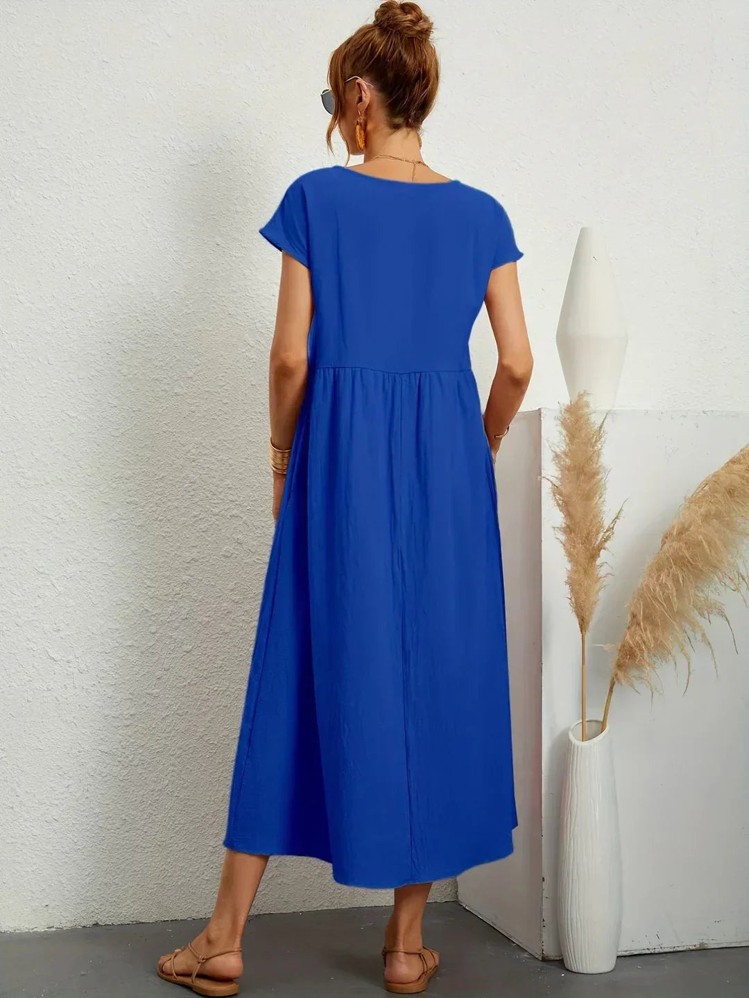 SEGOVIA | Effortless Midi Dress with Timeless Elegance