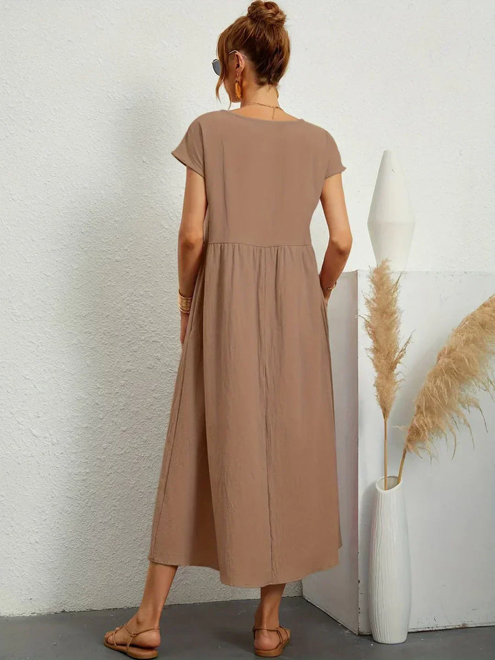 SEGOVIA | Effortless Midi Dress with Timeless Elegance