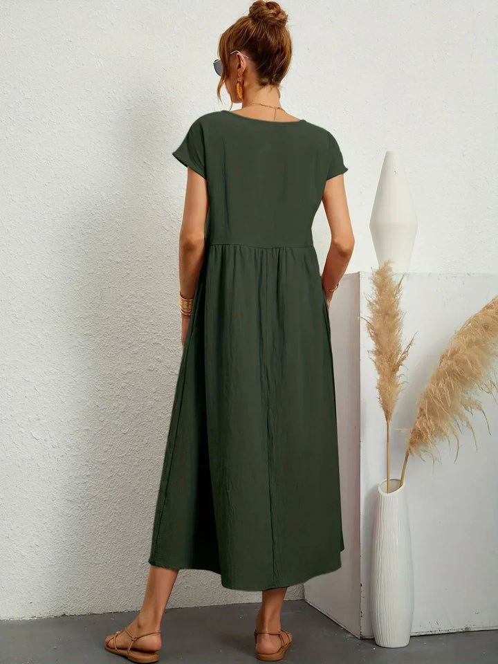 SEGOVIA | Effortless Midi Dress with Timeless Elegance