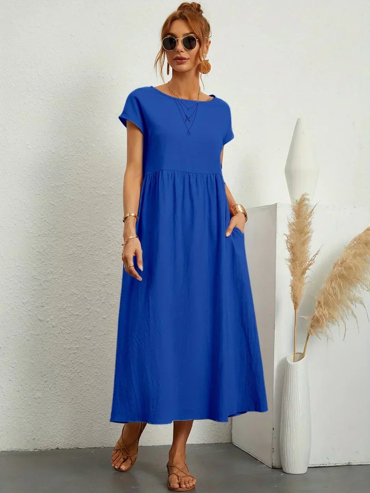 SEGOVIA | Effortless Midi Dress with Timeless Elegance
