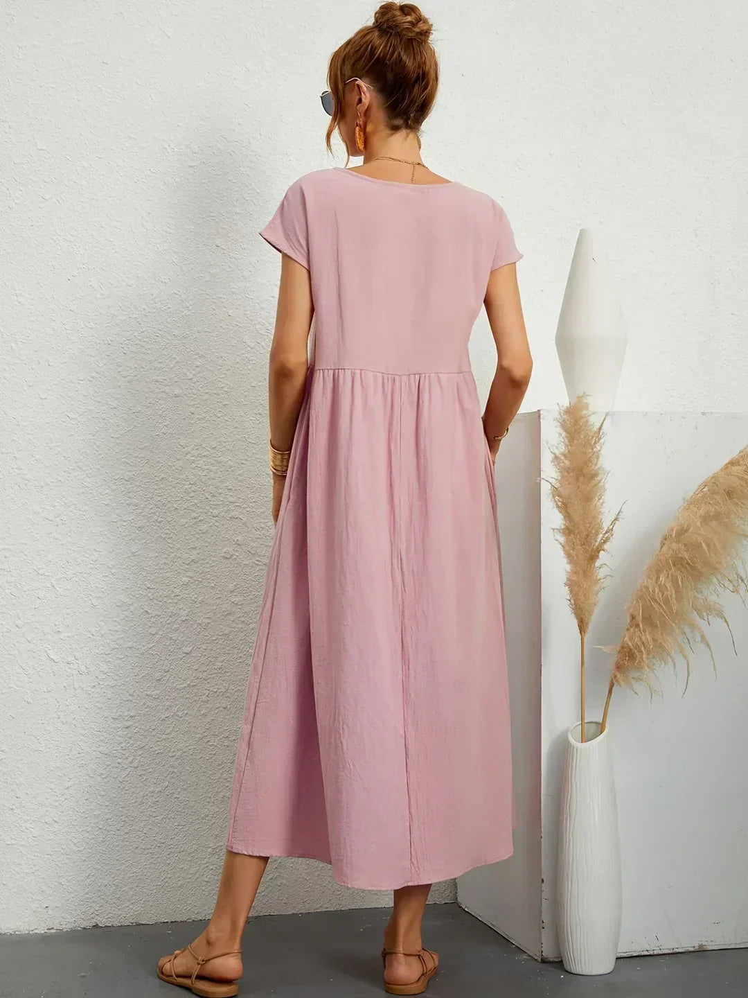 SEGOVIA | Effortless Midi Dress with Timeless Elegance
