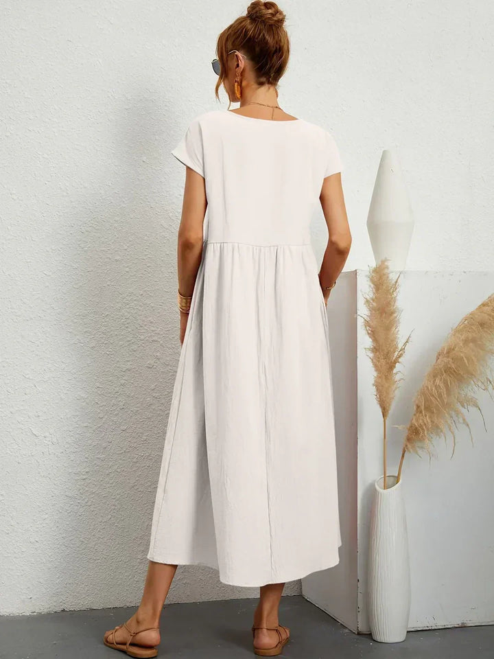 SEGOVIA | Effortless Midi Dress with Timeless Elegance