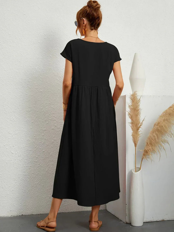 SEGOVIA | Effortless Midi Dress with Timeless Elegance