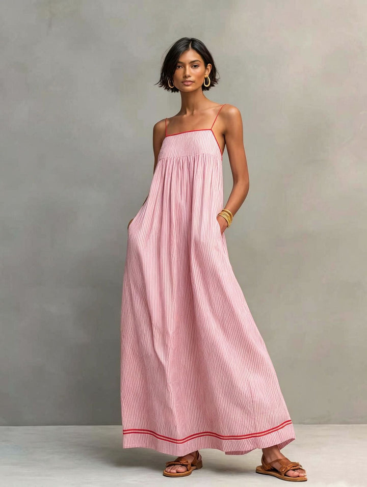 Lena | Elegant Sleeveless Maxi Dress