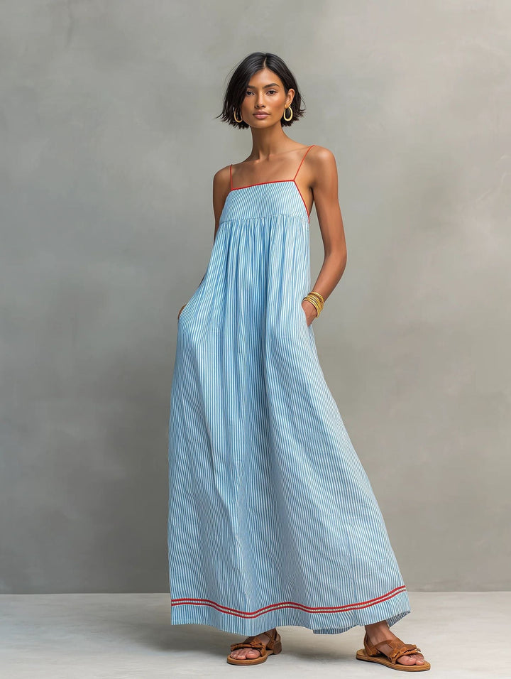 Lena | Elegant Sleeveless Maxi Dress