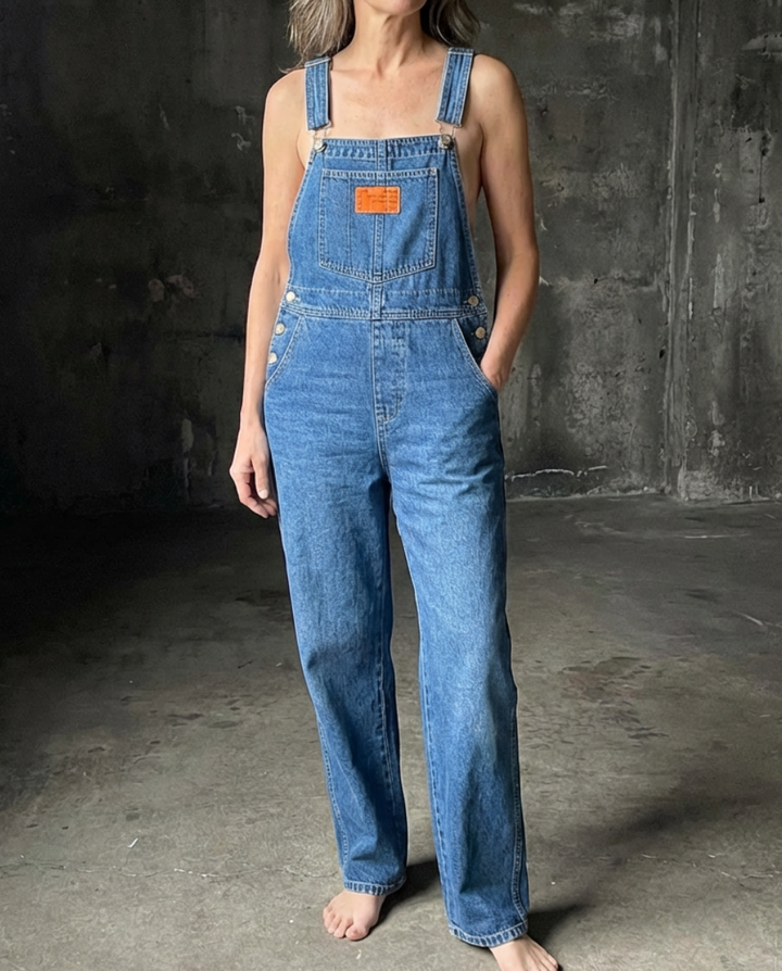 Harper™ | Straight Leg Bib Denim Overalls