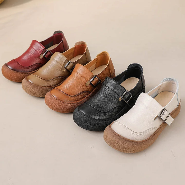 Sarah | Comfortable Orthopedic Leather Shoes | Easy Slip-On
