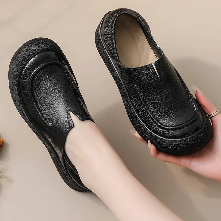 Sarah | Comfortable Orthopedic Leather Shoes | Easy Slip-On