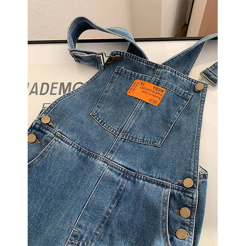 Harper™ | Straight Leg Bib Denim Overalls