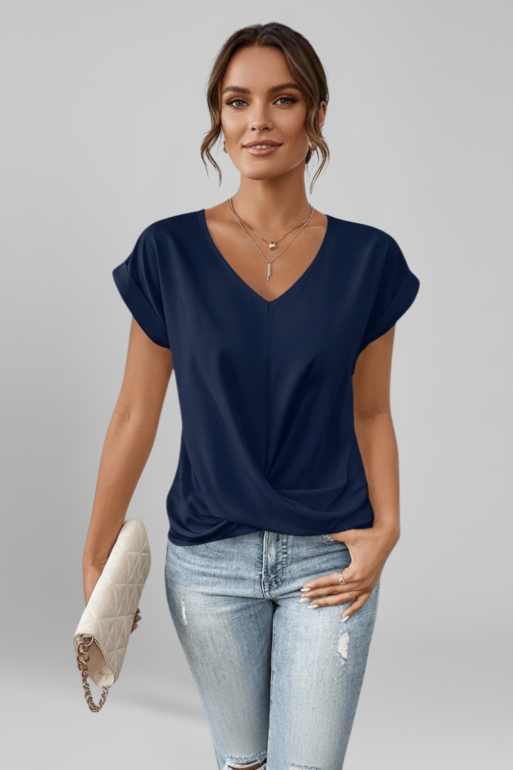 Ava™ | Blouse with V-Neck