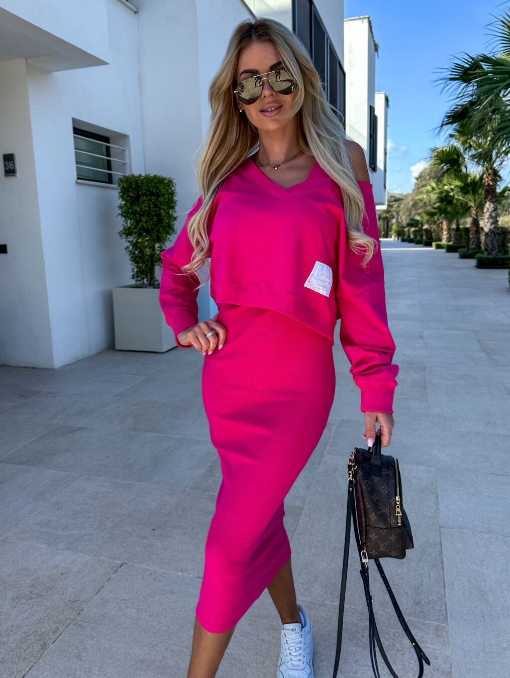 LARA | Women's Midi Dress Set