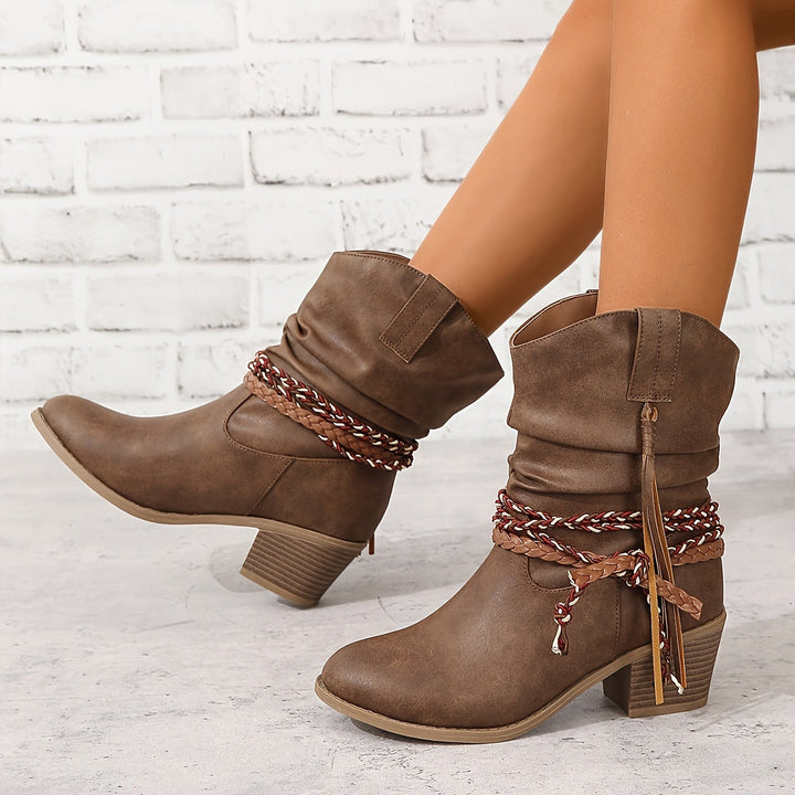 Havana | Boho Ranch Ankle Boots