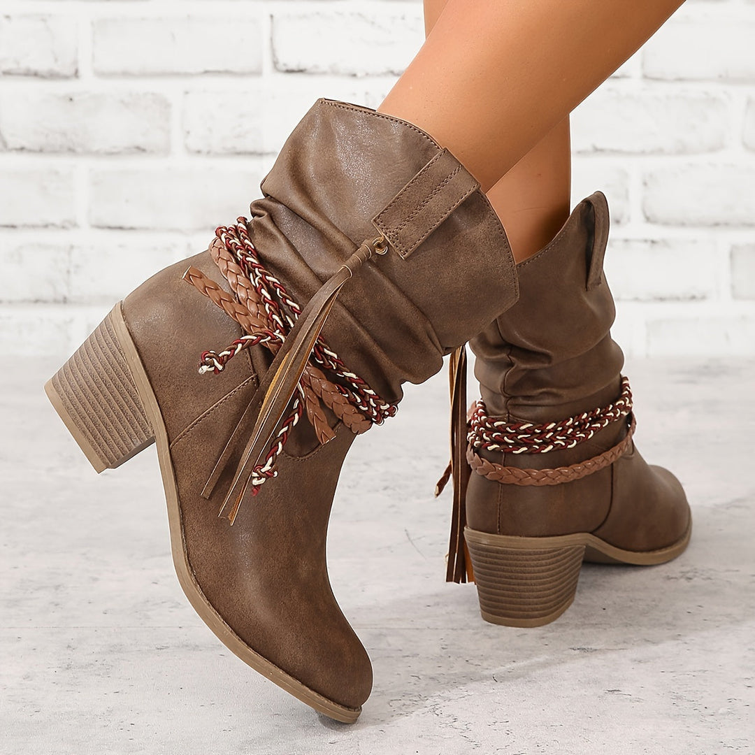 Havana | Boho Ranch Ankle Boots